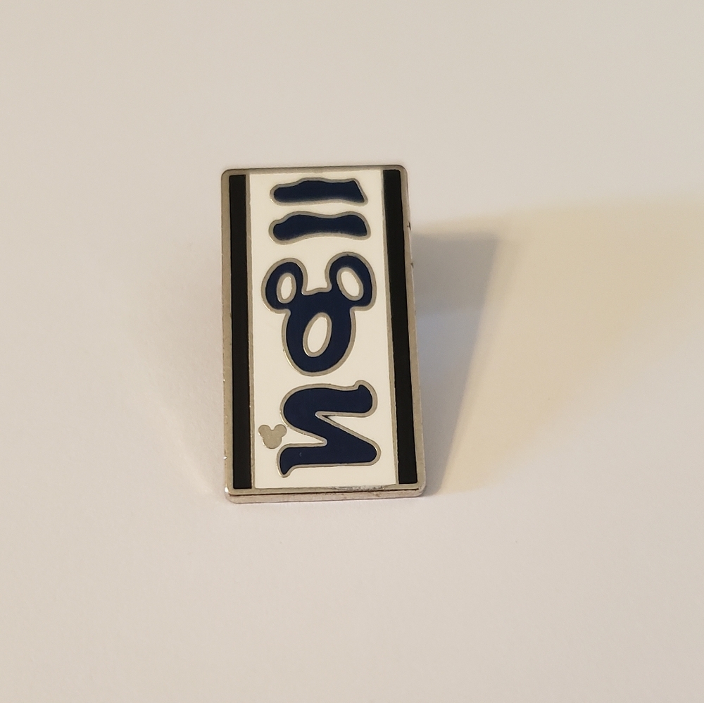 Disney Pin With Mickey Mouse Ear Symbol